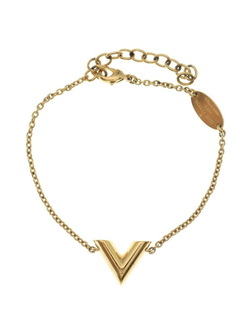 Louis Vuitton Essential Bracelet Chain Gold